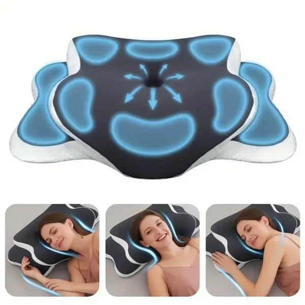 Almohada Cervical Mariposa de Viscoelástica