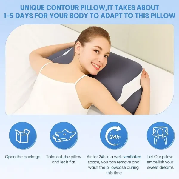 Almohada Cervical Mariposa de Viscoelástica